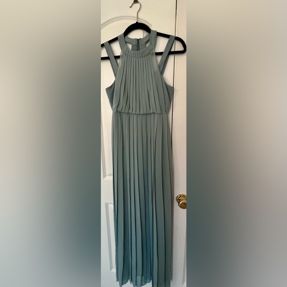 PROM/WEDDING GUEST — BCBG Generation Seafoam blue Gown
